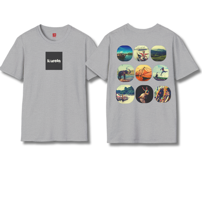 Kerala Vignettes  - Backprint T Shirt