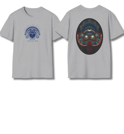 Theyyam Front & Back Print - T Shirt