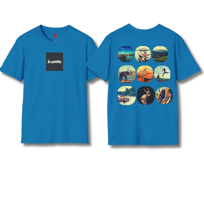 Kerala Vignettes  - Backprint T Shirt
