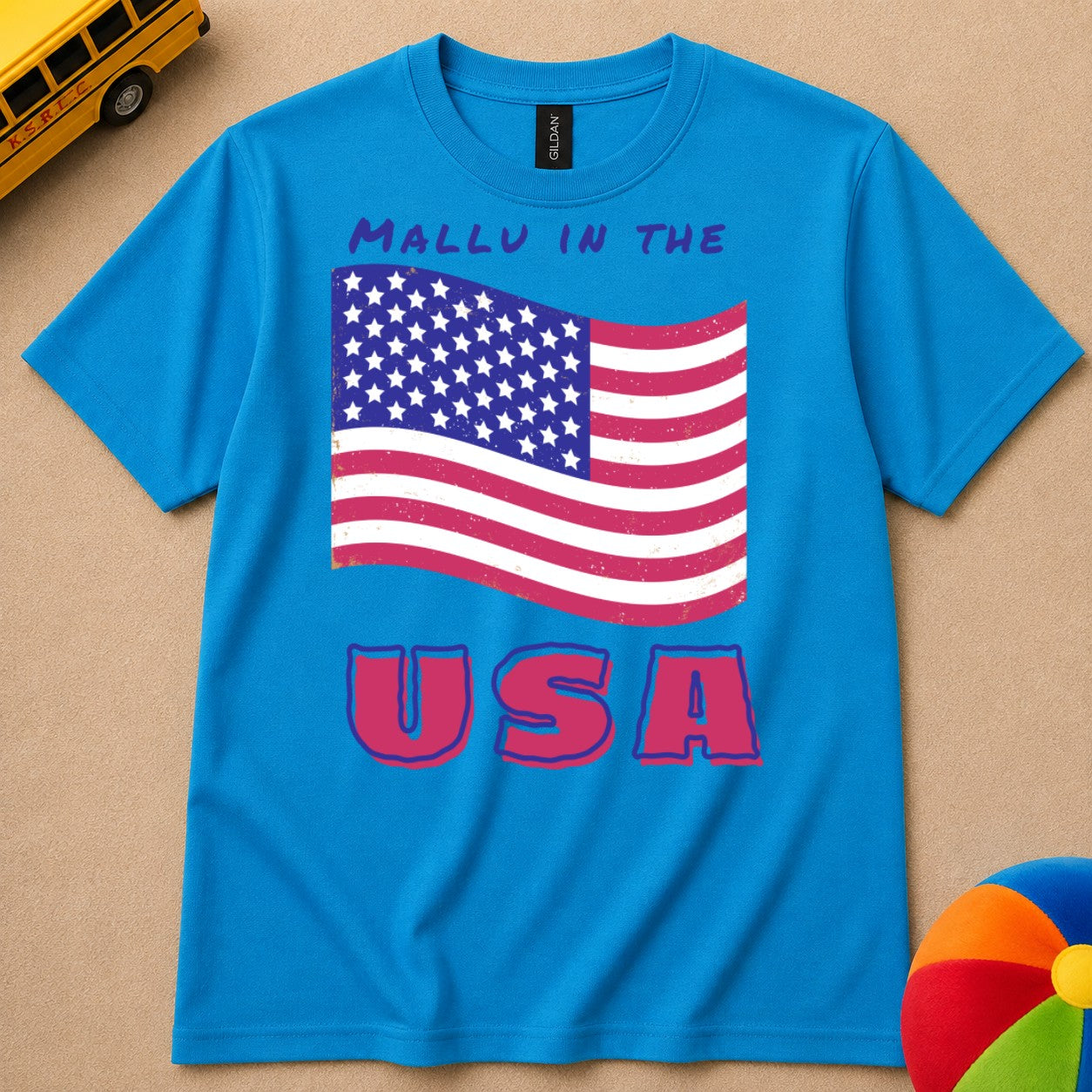 Mallu in the USA Kids Unisex T Shirt