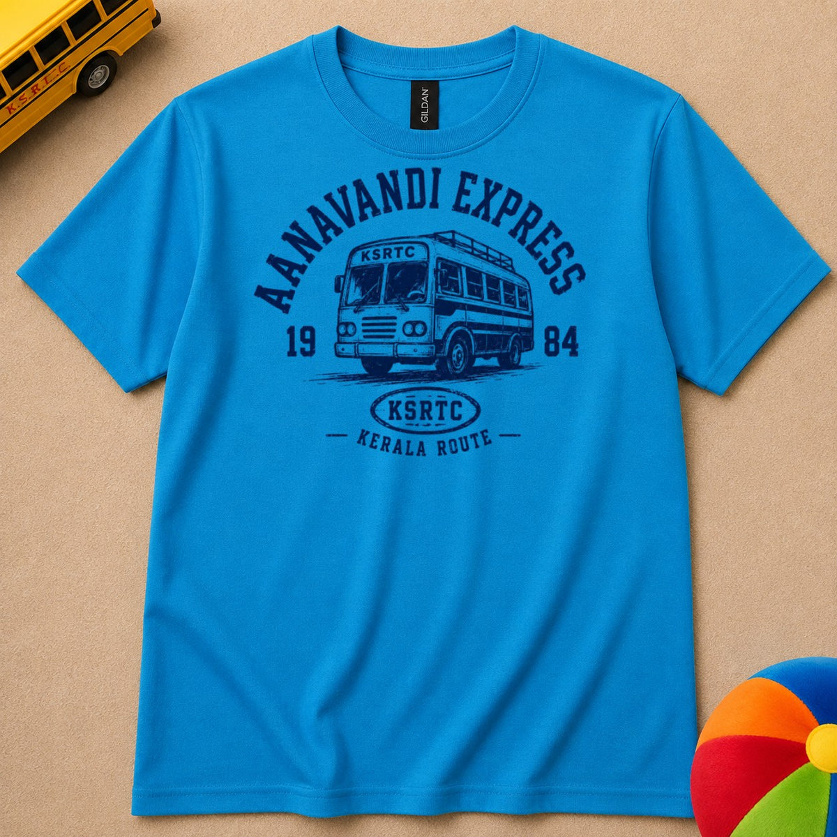 Aanavandi Express Kids Unisex T Shirt
