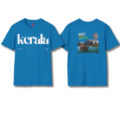 Kerala & God's Own Country Front & back - T Shirt