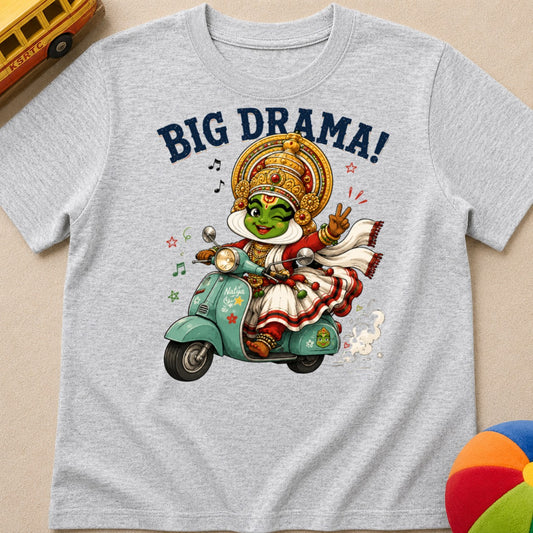 Big Drama Kathakali Kids Unisex T Shirt