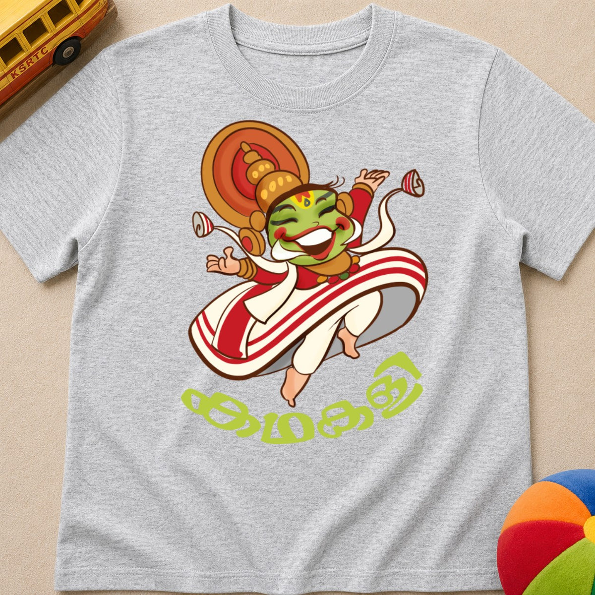 Happy Kathakali Kids Unisex T Shirt