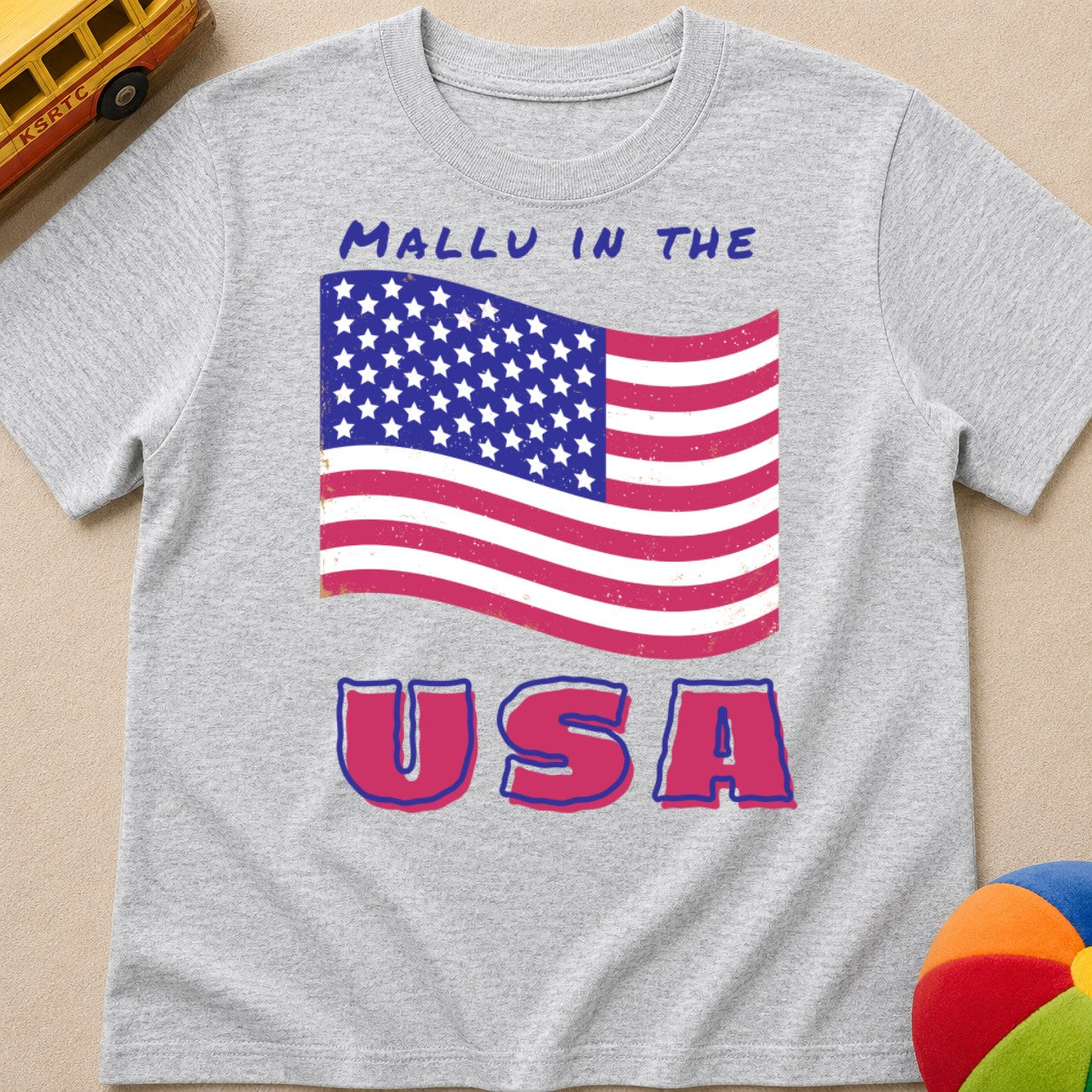 Mallu in the USA Kids Unisex T Shirt