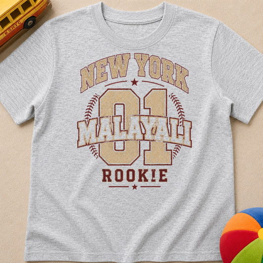 NY Malayali Rookie Kids Unisex T Shirt