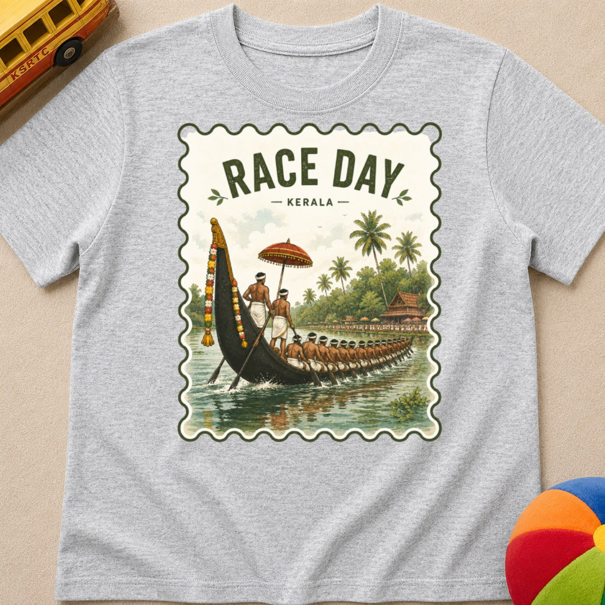 Boat Race Kerala Kids Unisex T Shirt