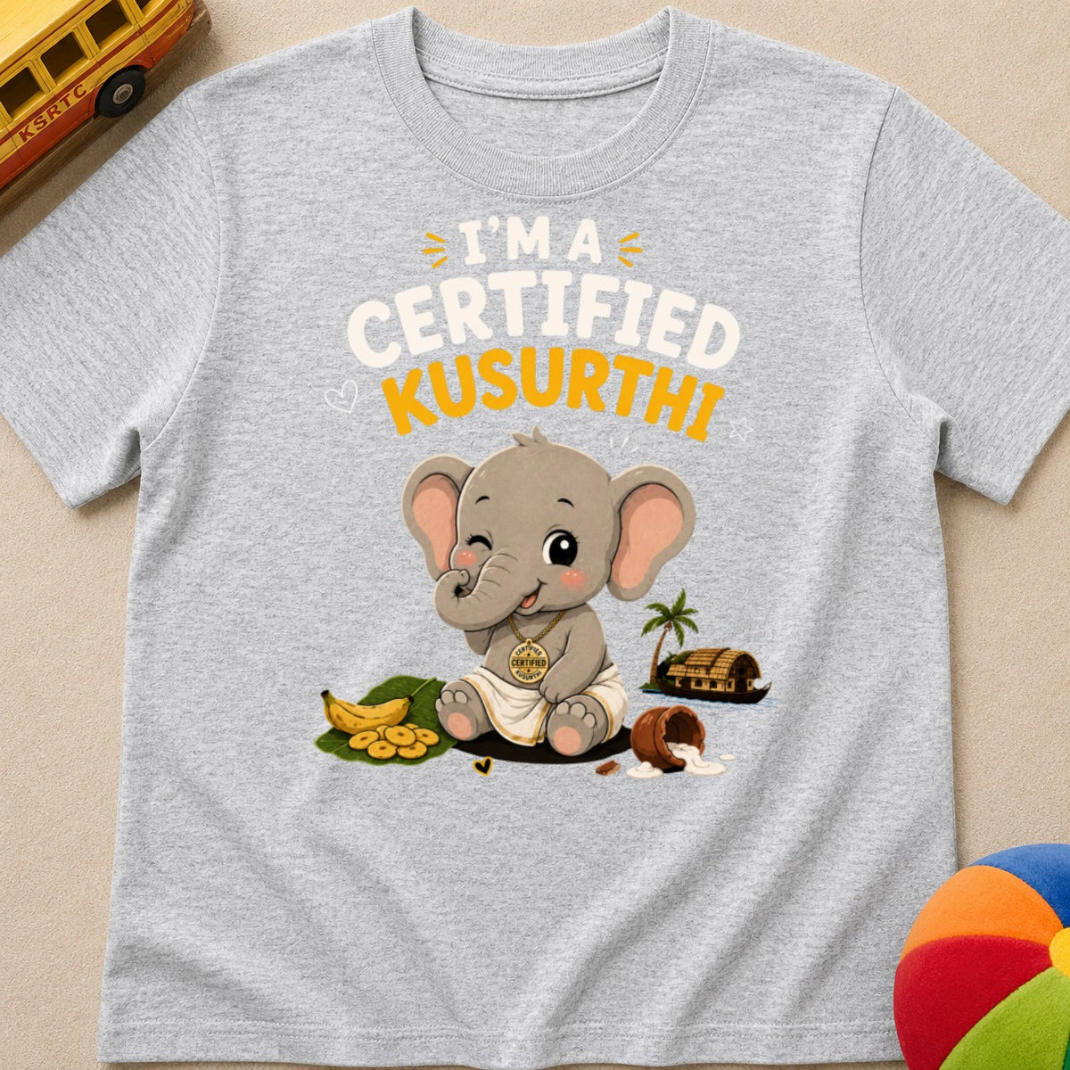 Certified Kusruthi Kids Unisex T Shirt