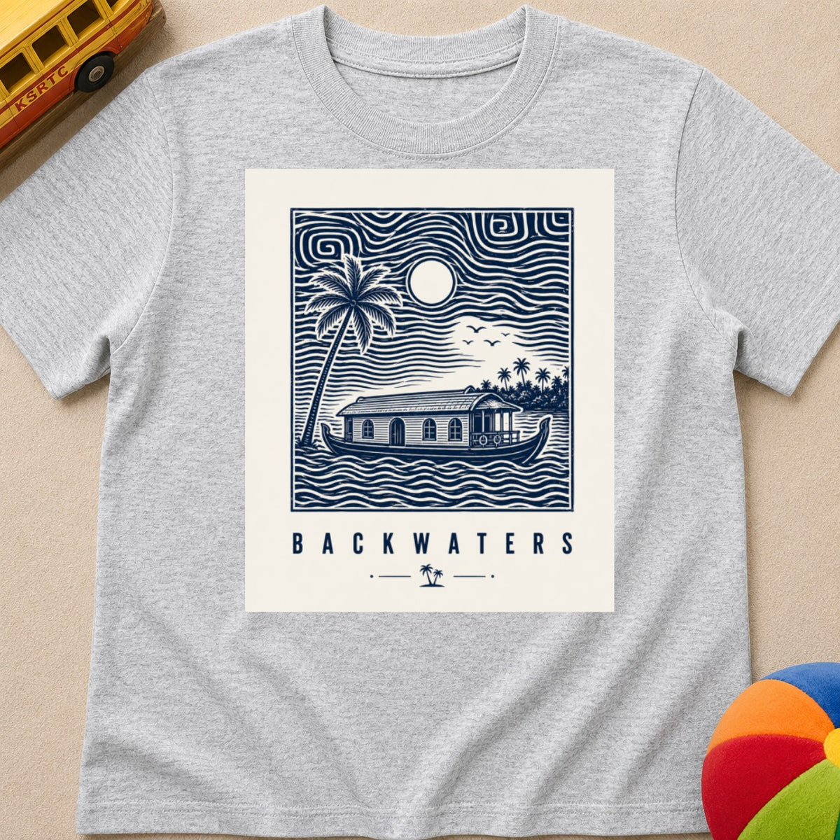Backwaters Kids Unisex T Shirt