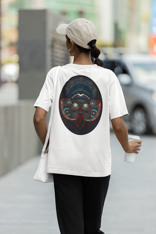 Theyyam Back Print - T Shirt