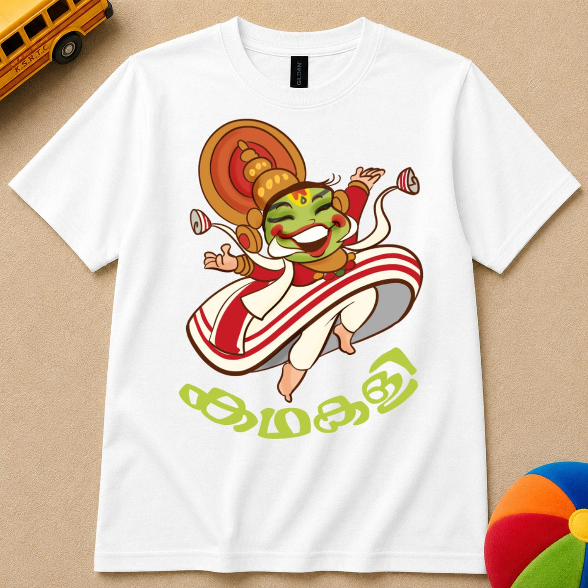 Happy Kathakali Kids Unisex T Shirt