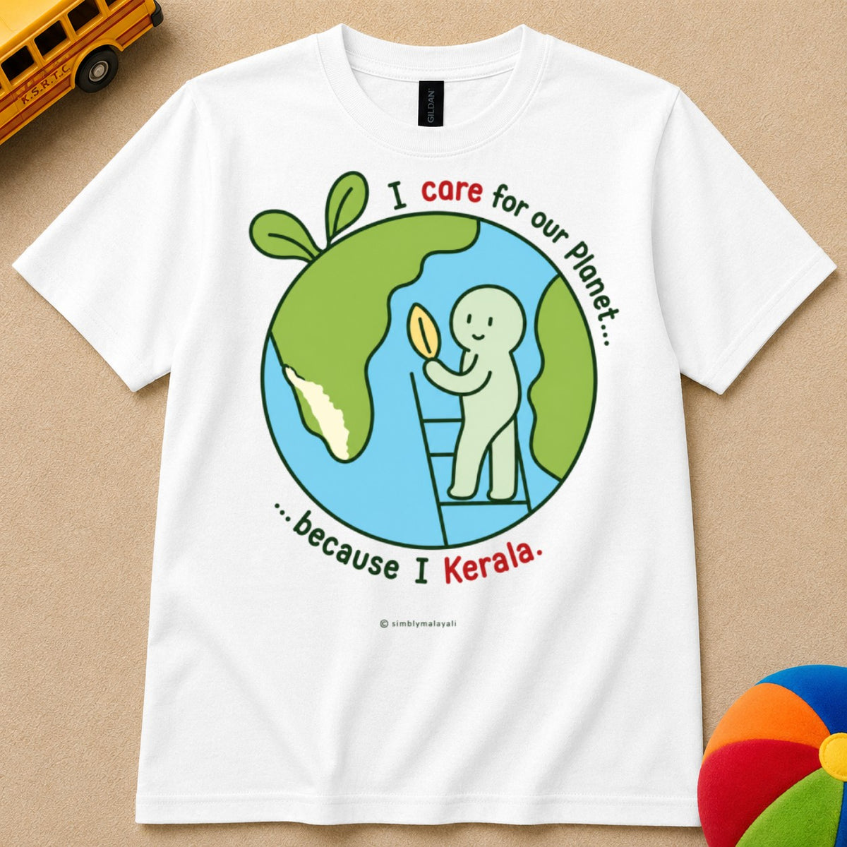 Care For Planet Kids Unisex T Shirt