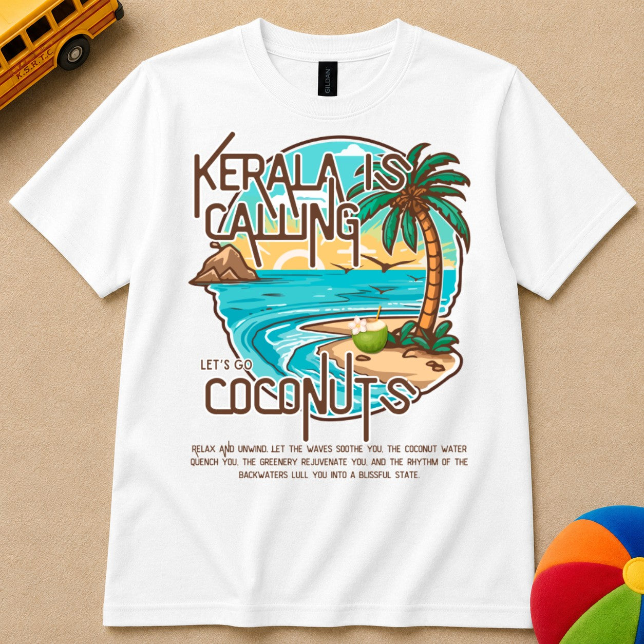 Kerala Calling Kids Unisex T Shirt
