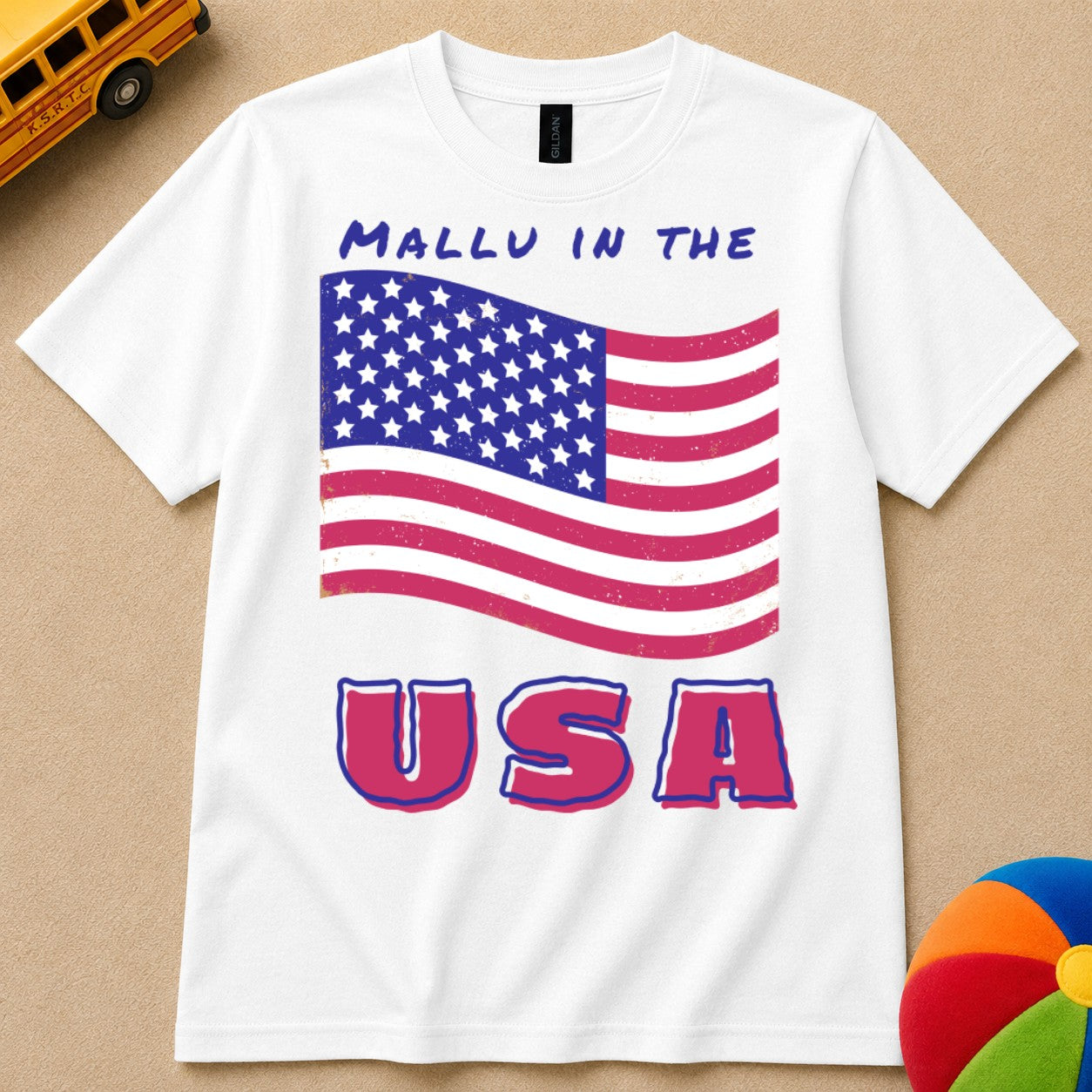 Mallu in the USA Kids Unisex T Shirt