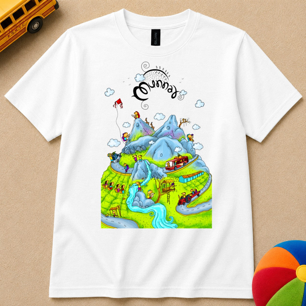 Munnar Hills Kids Unisex T Shirt