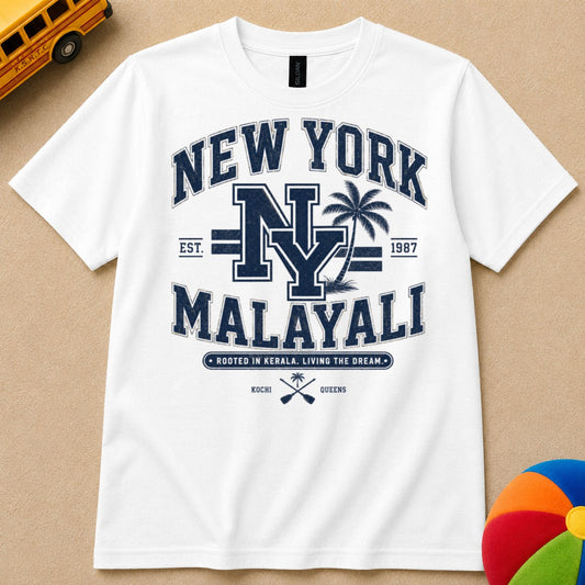 NY Malayali Kids Unisex T Shirt