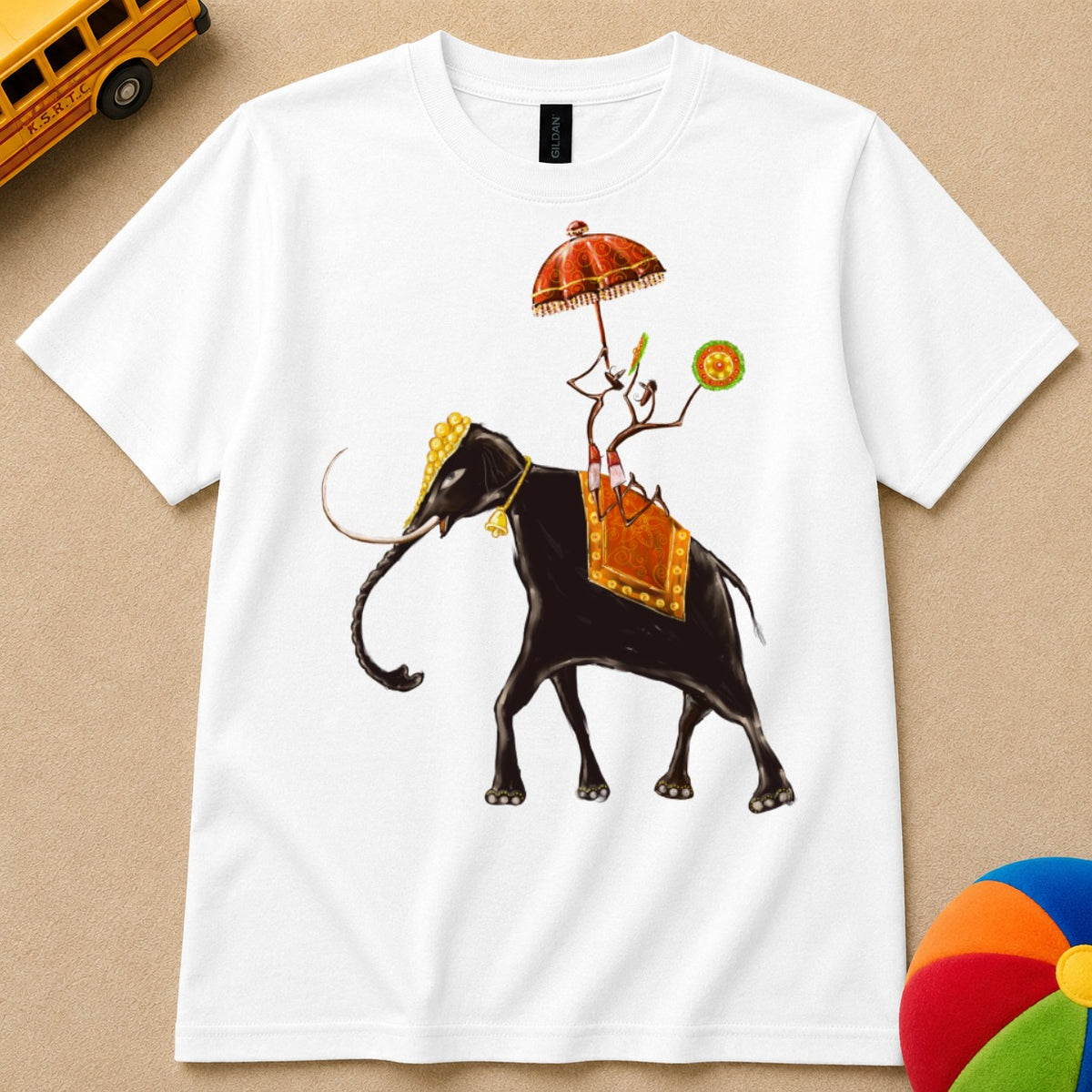 Pooram Aana Kids Unisex T Shirt