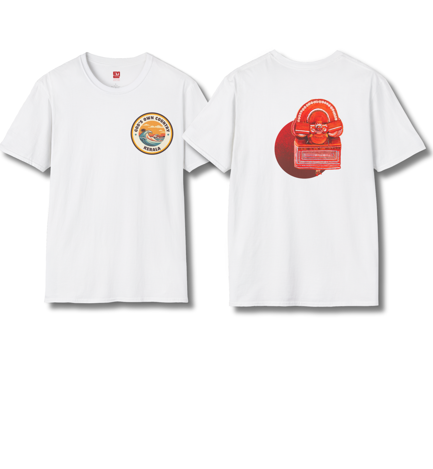 God's Own & Theyyam - Front & Back T Shirt