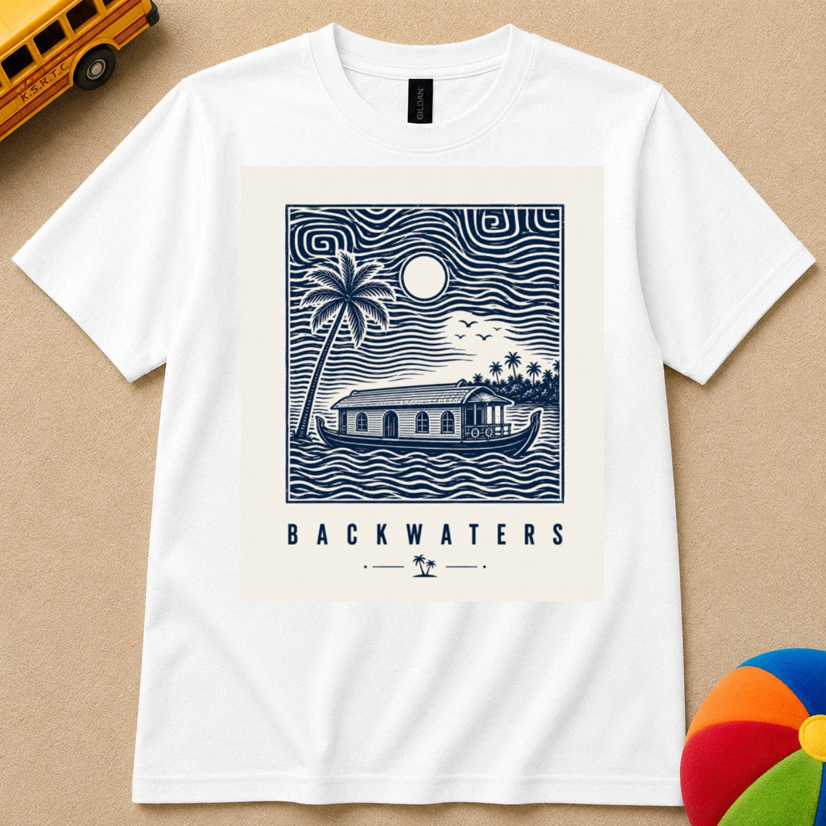 Backwaters Kids Unisex T Shirt