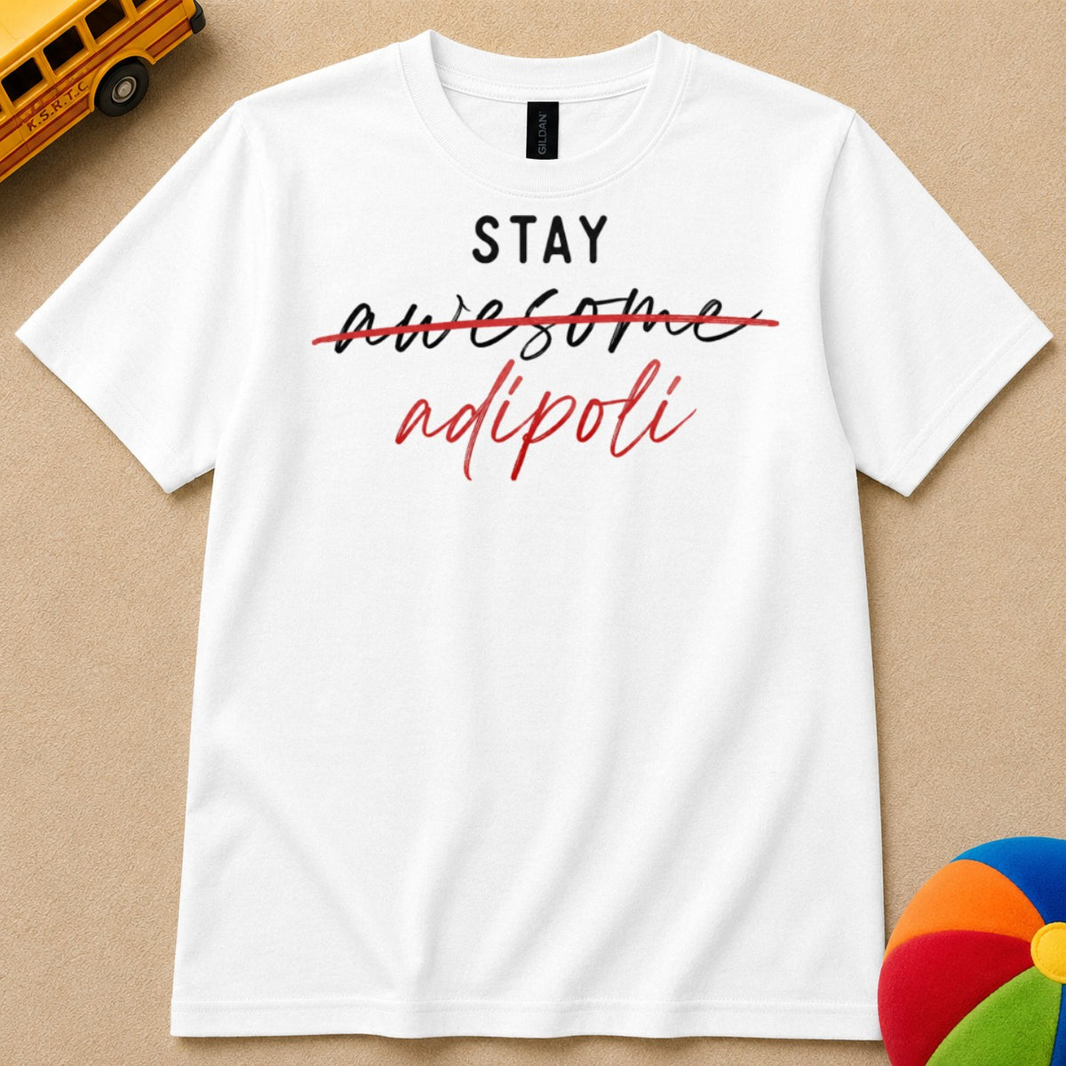 Stay Adipoli Kids Unisex T Shirt