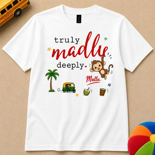 Truly Madly Mallu Kids Unisex T Shirt