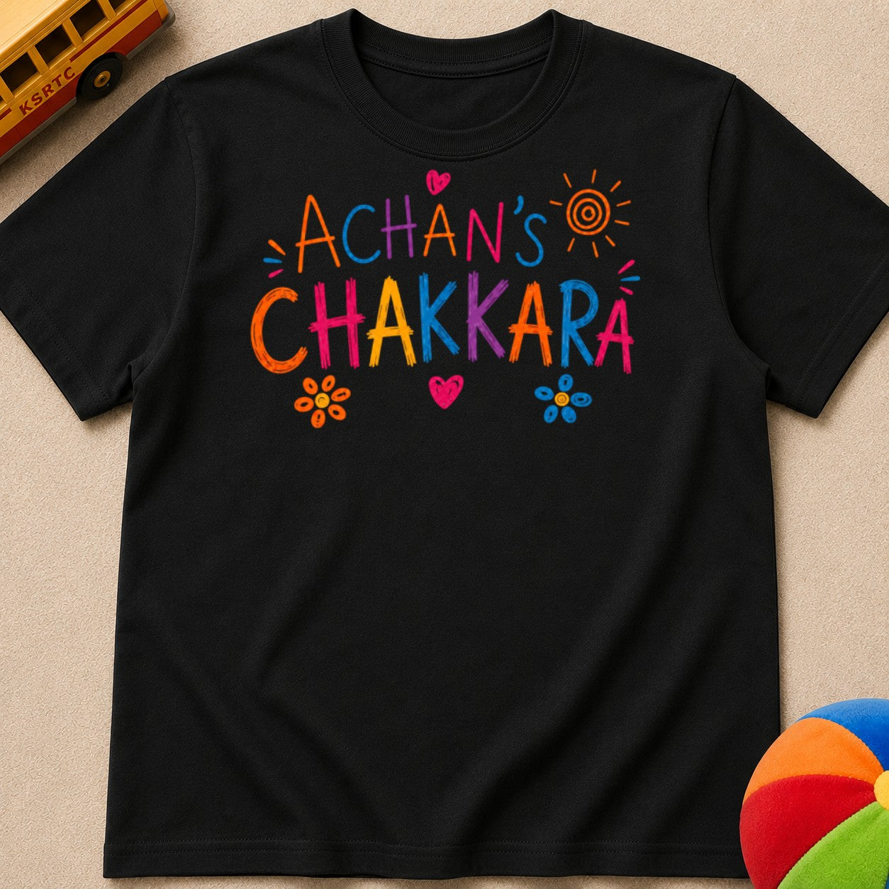 Achan's Chakkara Kids Unisex T Shirt