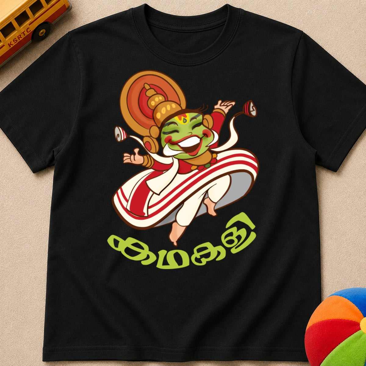Happy Kathakali Kids Unisex T Shirt