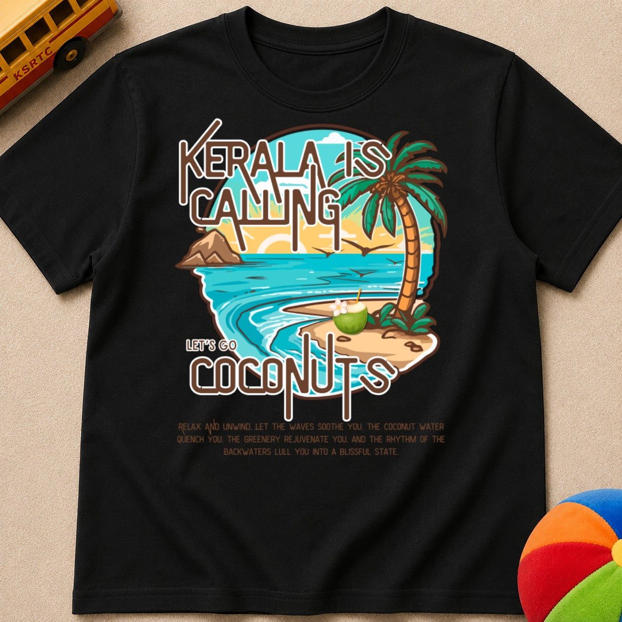Kerala Calling Kids Unisex T Shirt