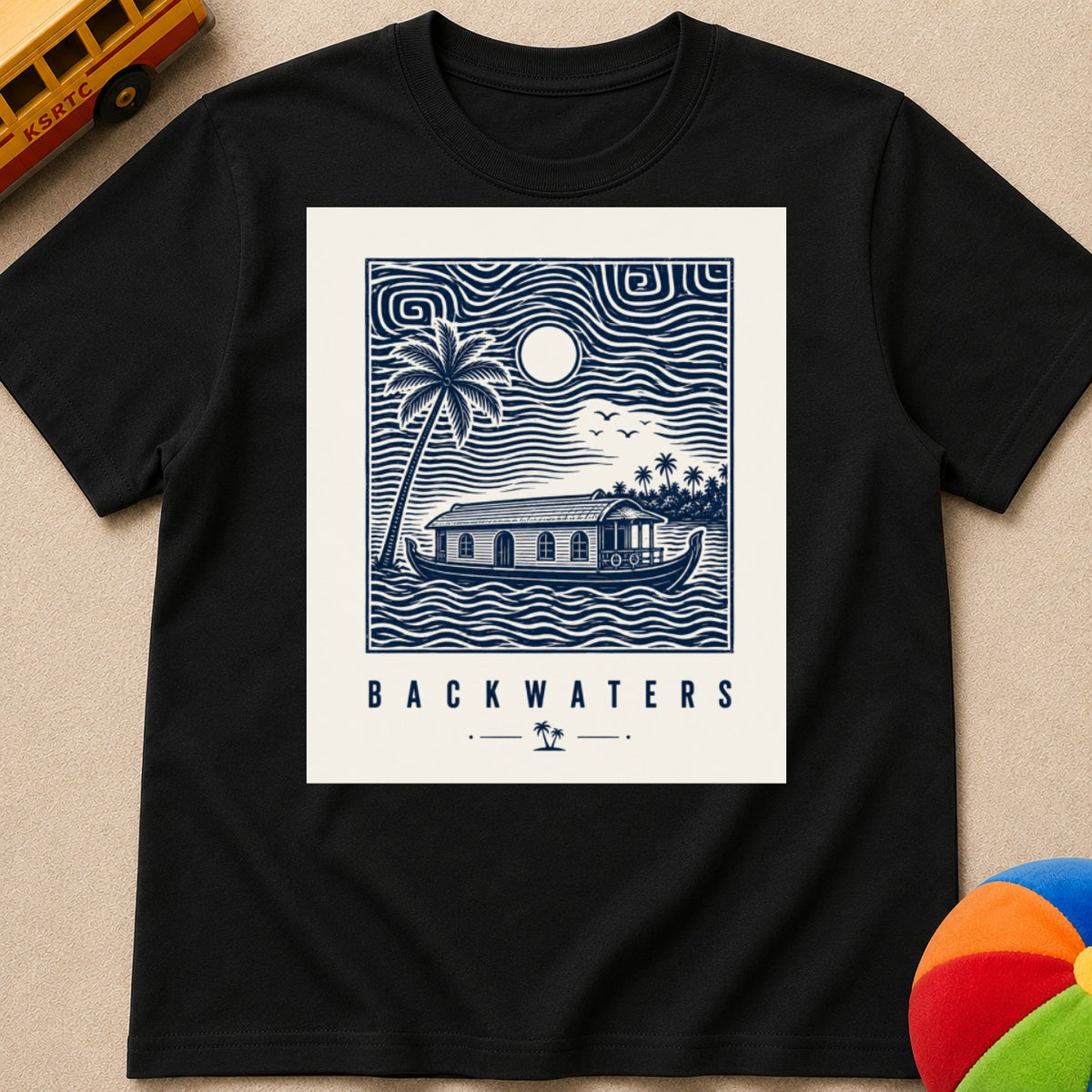 Backwaters Kids Unisex T Shirt