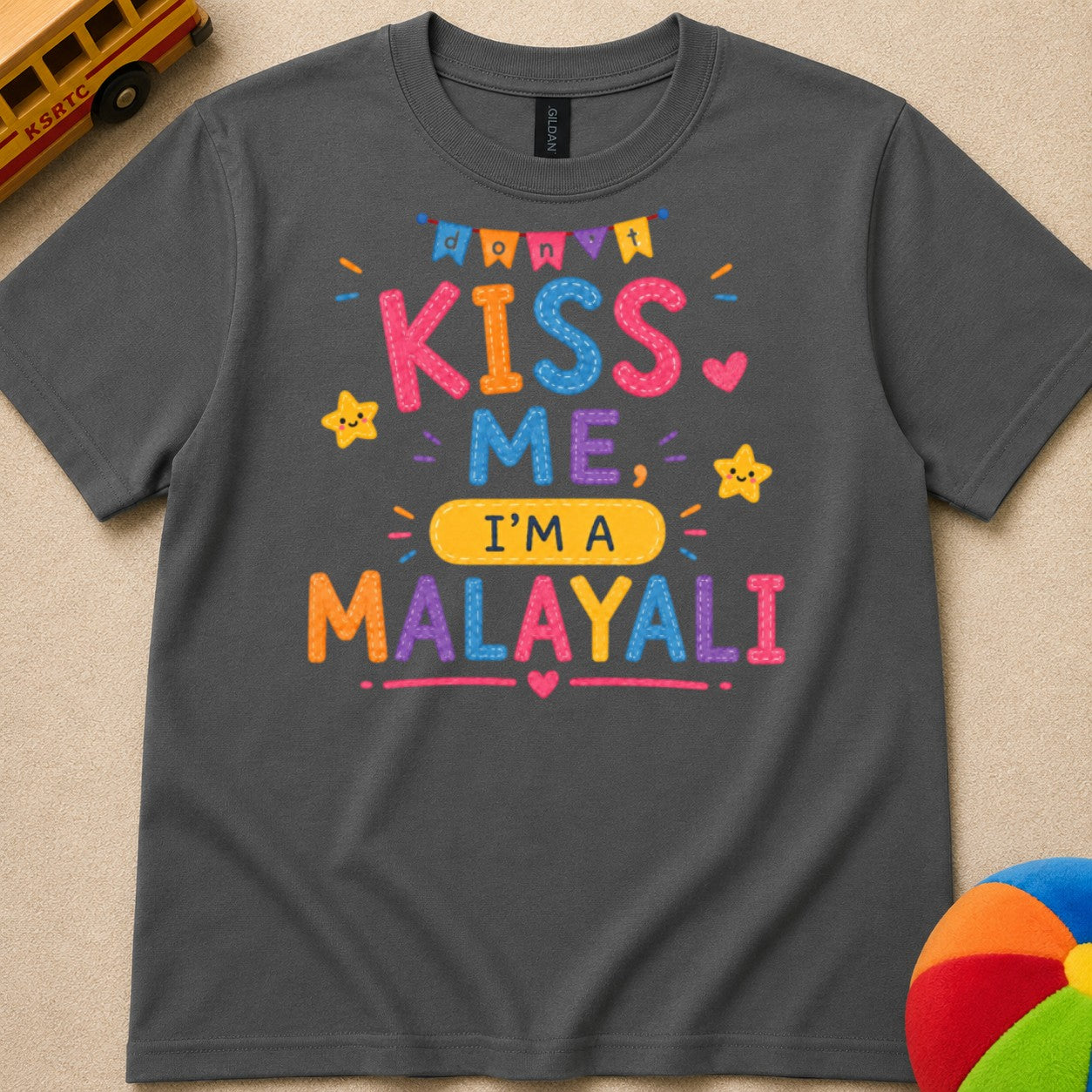 Don't Kiss Me  Kids Unisex T Shirt