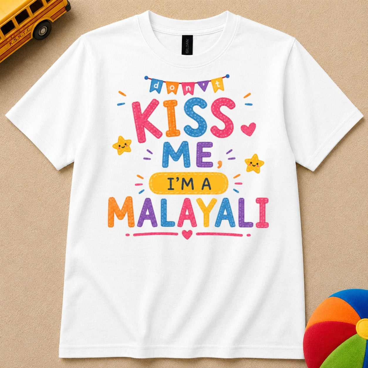 Don't Kiss Me  Kids Unisex T Shirt