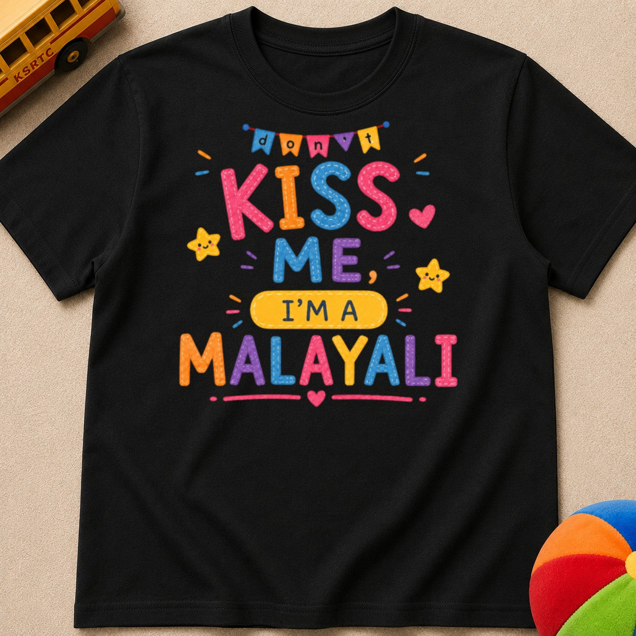 Don't Kiss Me  Kids Unisex T Shirt