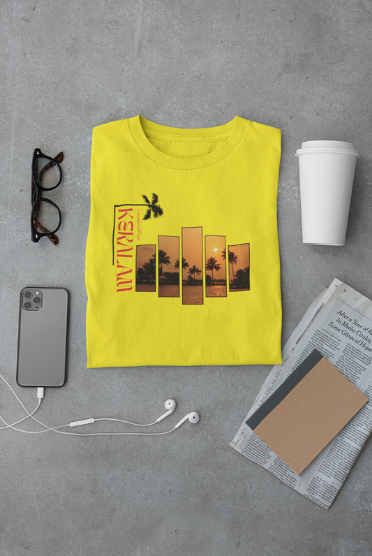 Enchanting Keralam Sunset - T Shirt