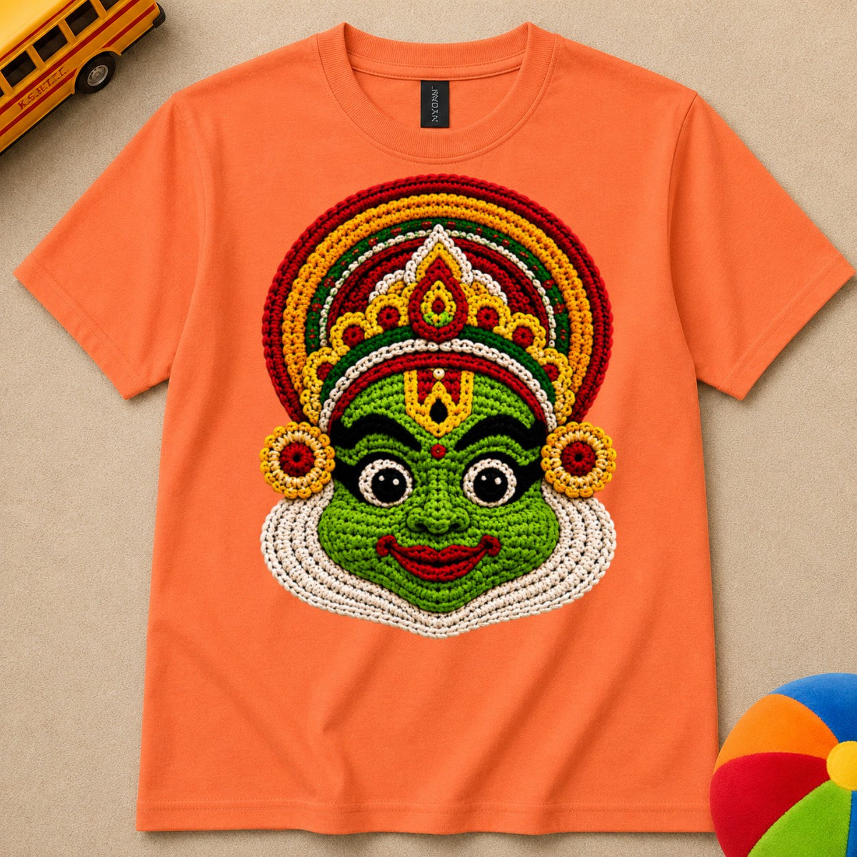 Cute Kathakali Kids Unisex T Shirt