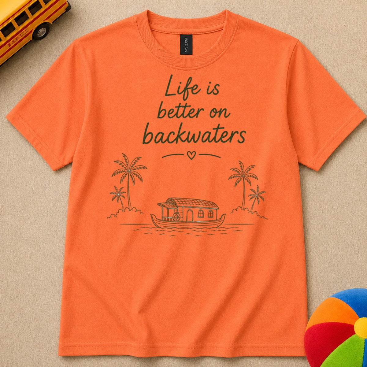 Better on The Backwaters Kids Unisex T Shirt