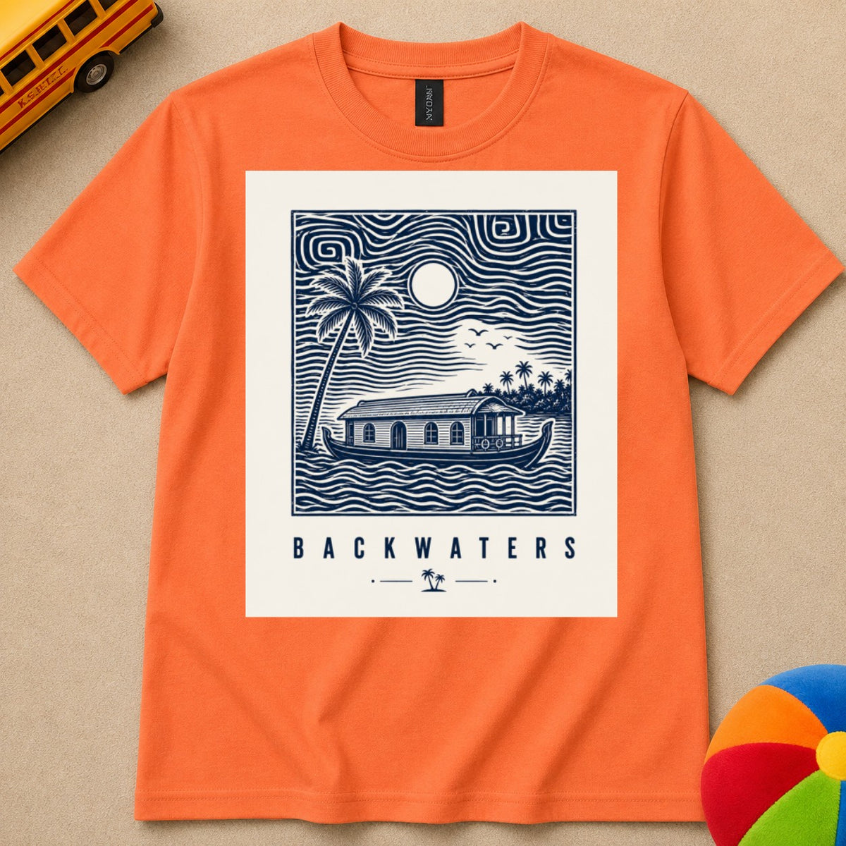 Backwaters Kids Unisex T Shirt