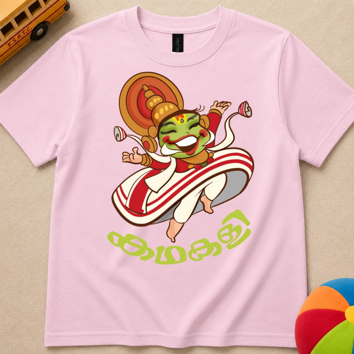 Happy Kathakali Kids Unisex T Shirt