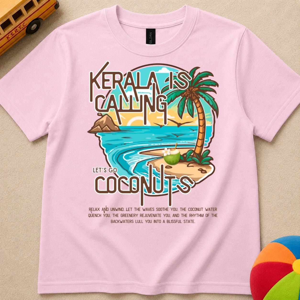 Kerala Calling Kids Unisex T Shirt