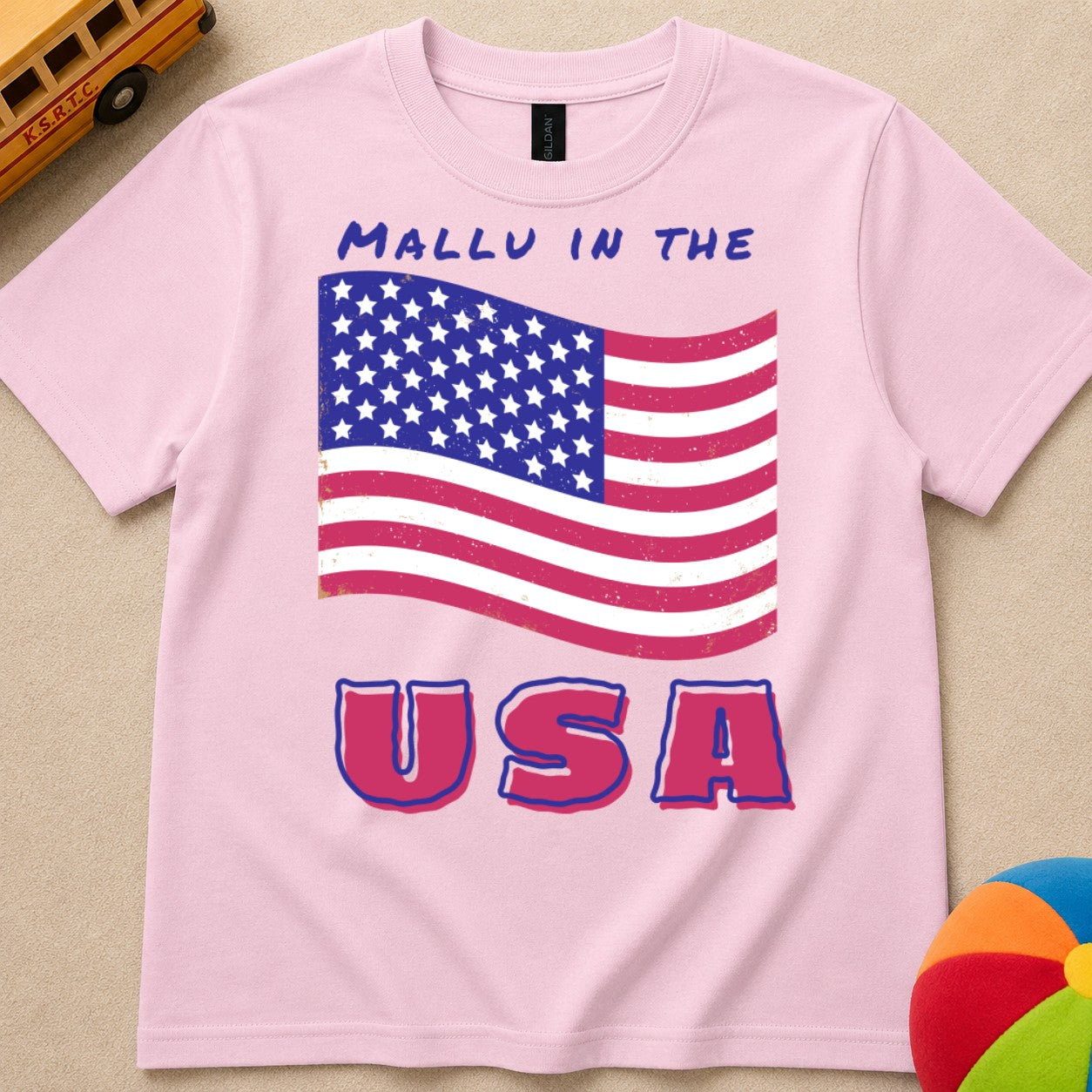 Mallu in the USA Kids Unisex T Shirt