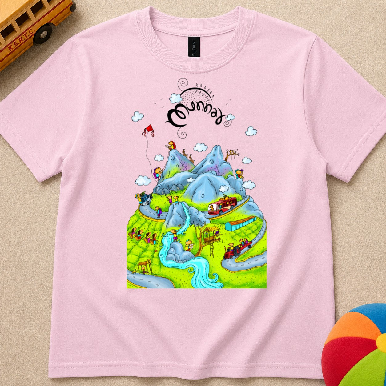 Munnar Hills Kids Unisex T Shirt
