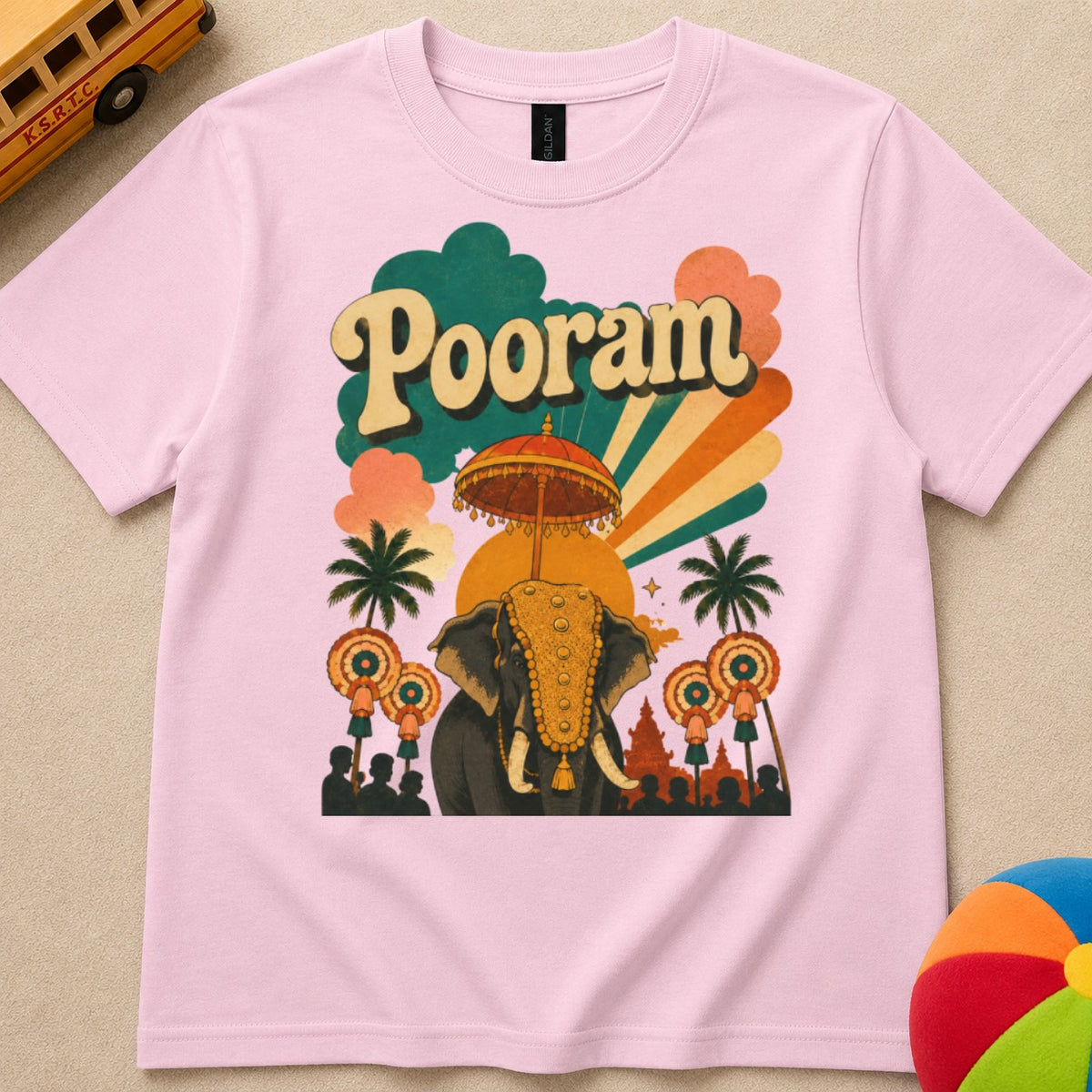 Pooram Kids Unisex T Shirt