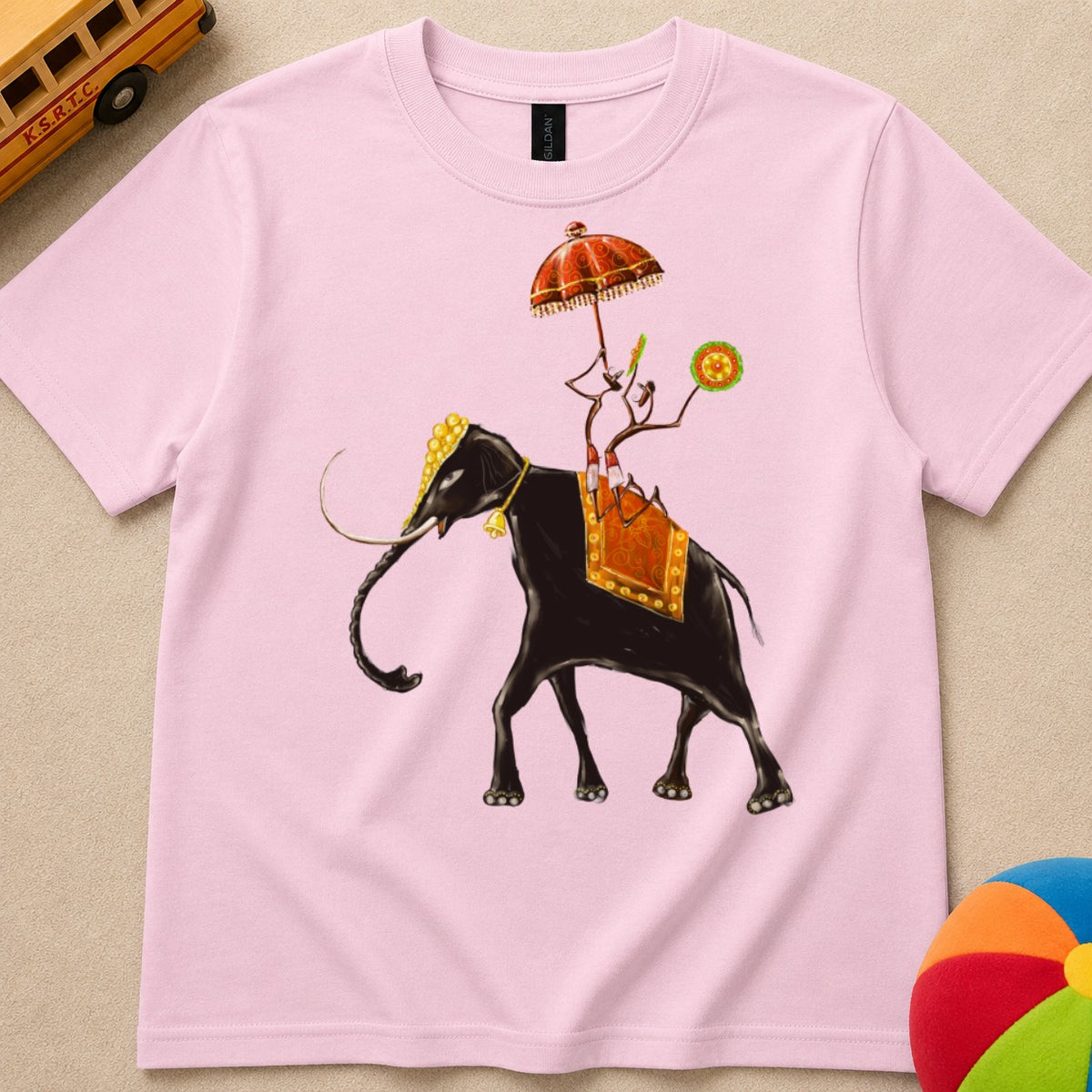 Pooram Aana Kids Unisex T Shirt