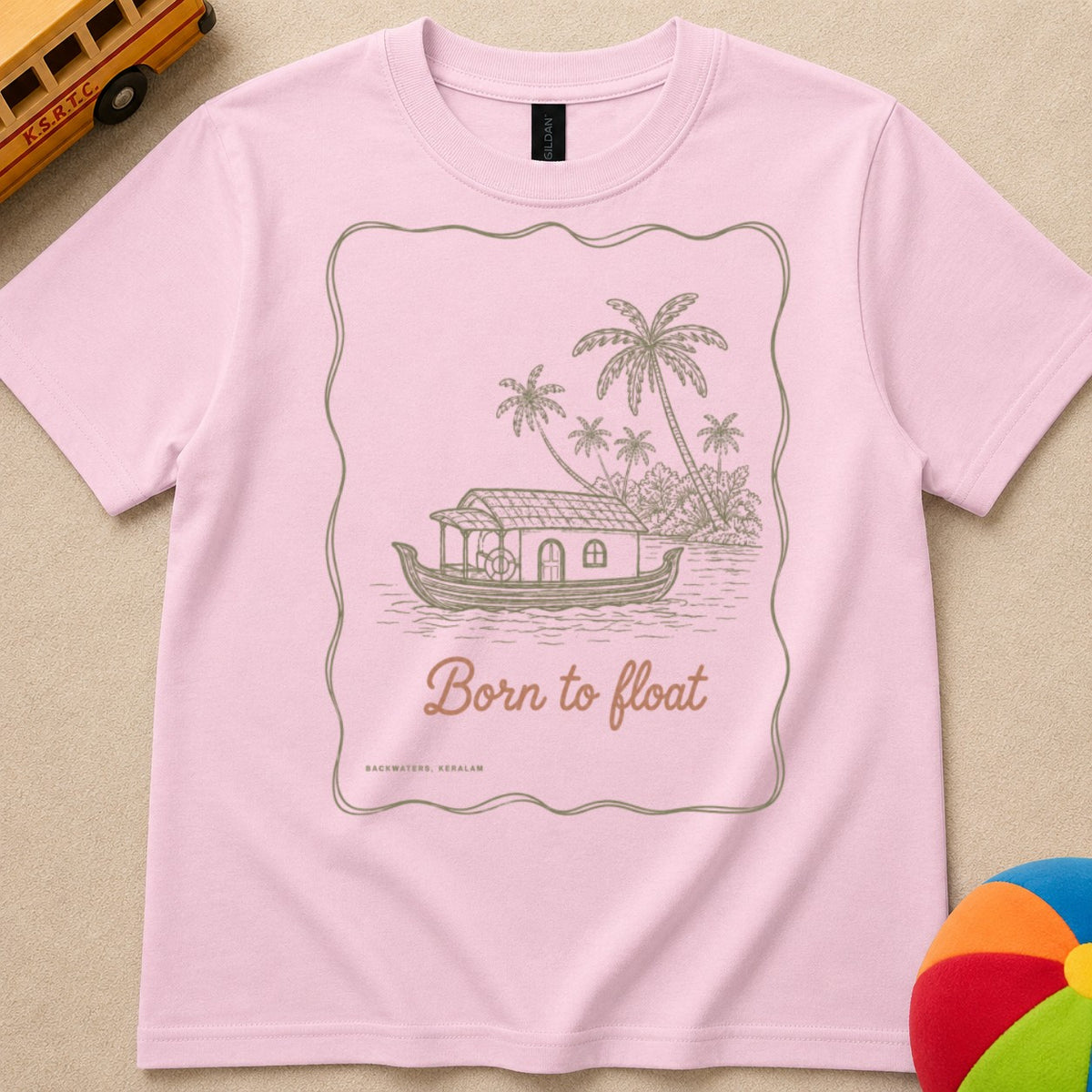 Born To Float Kids Unisex T Shirt