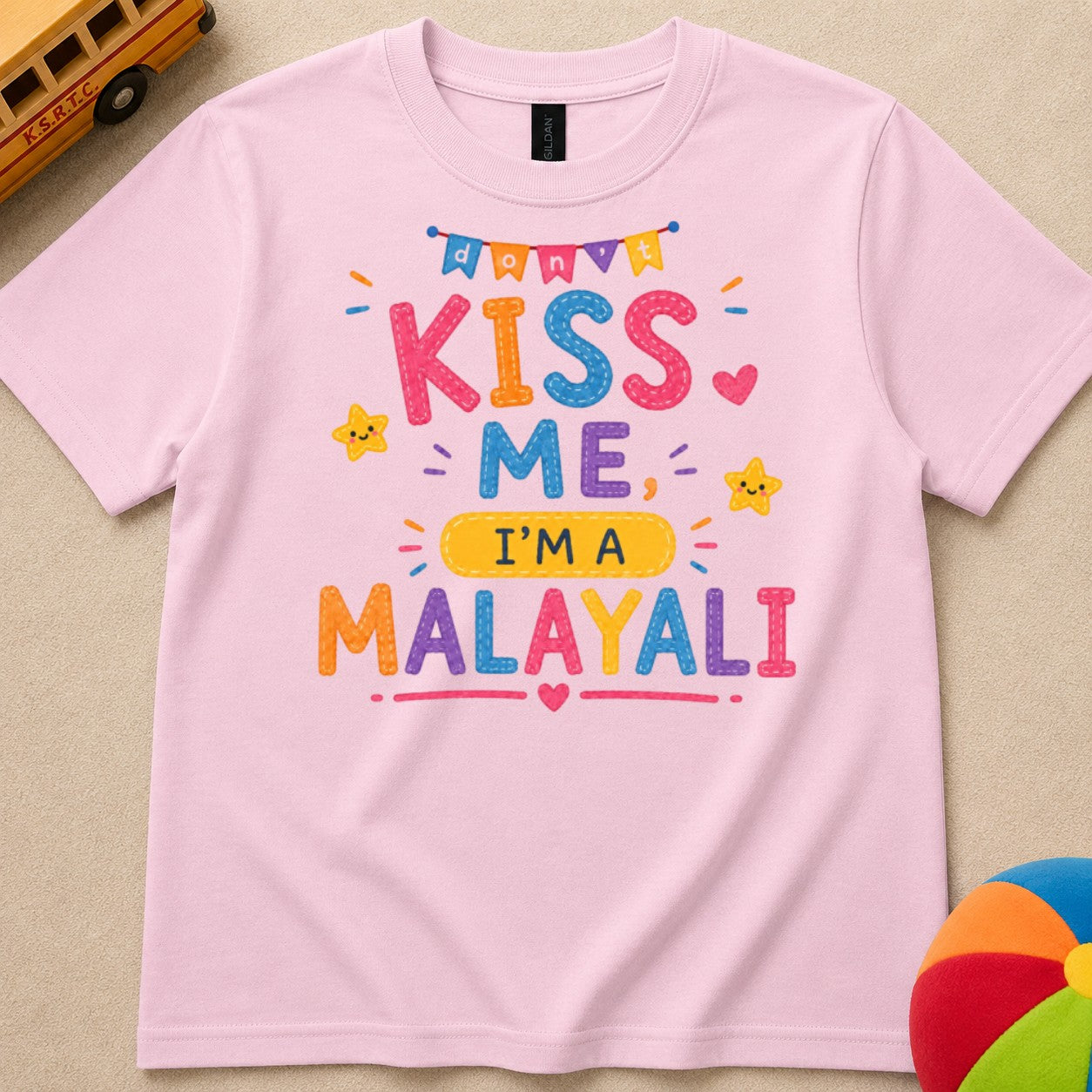 Don't Kiss Me  Kids Unisex T Shirt