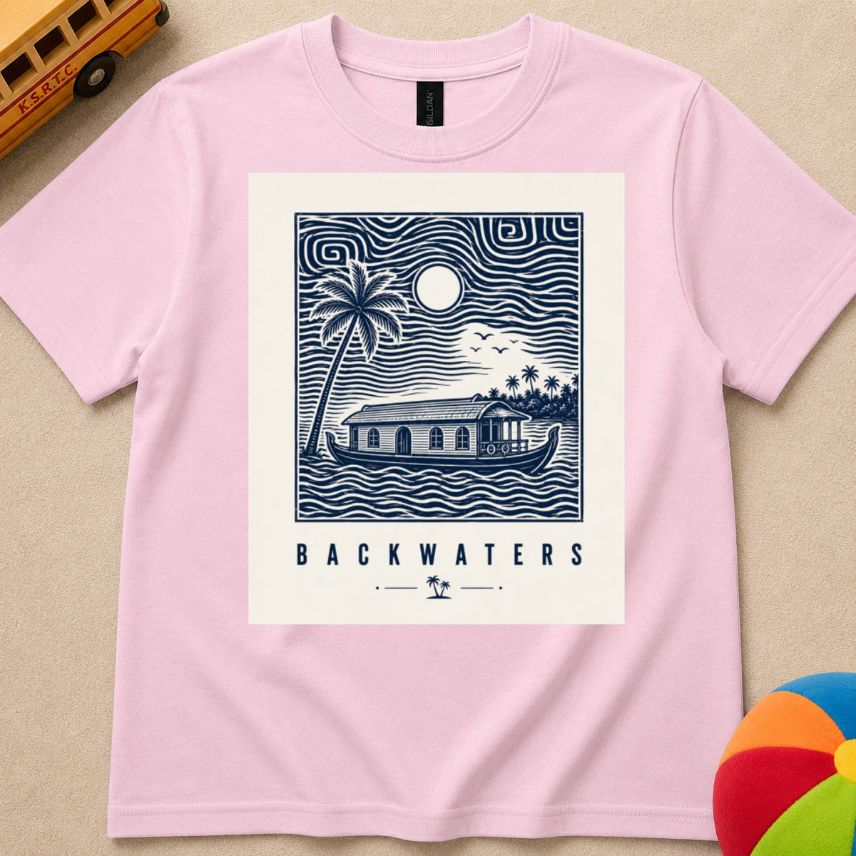Backwaters Kids Unisex T Shirt