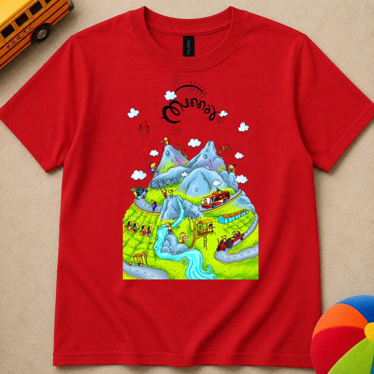 Munnar Hills Kids Unisex T Shirt