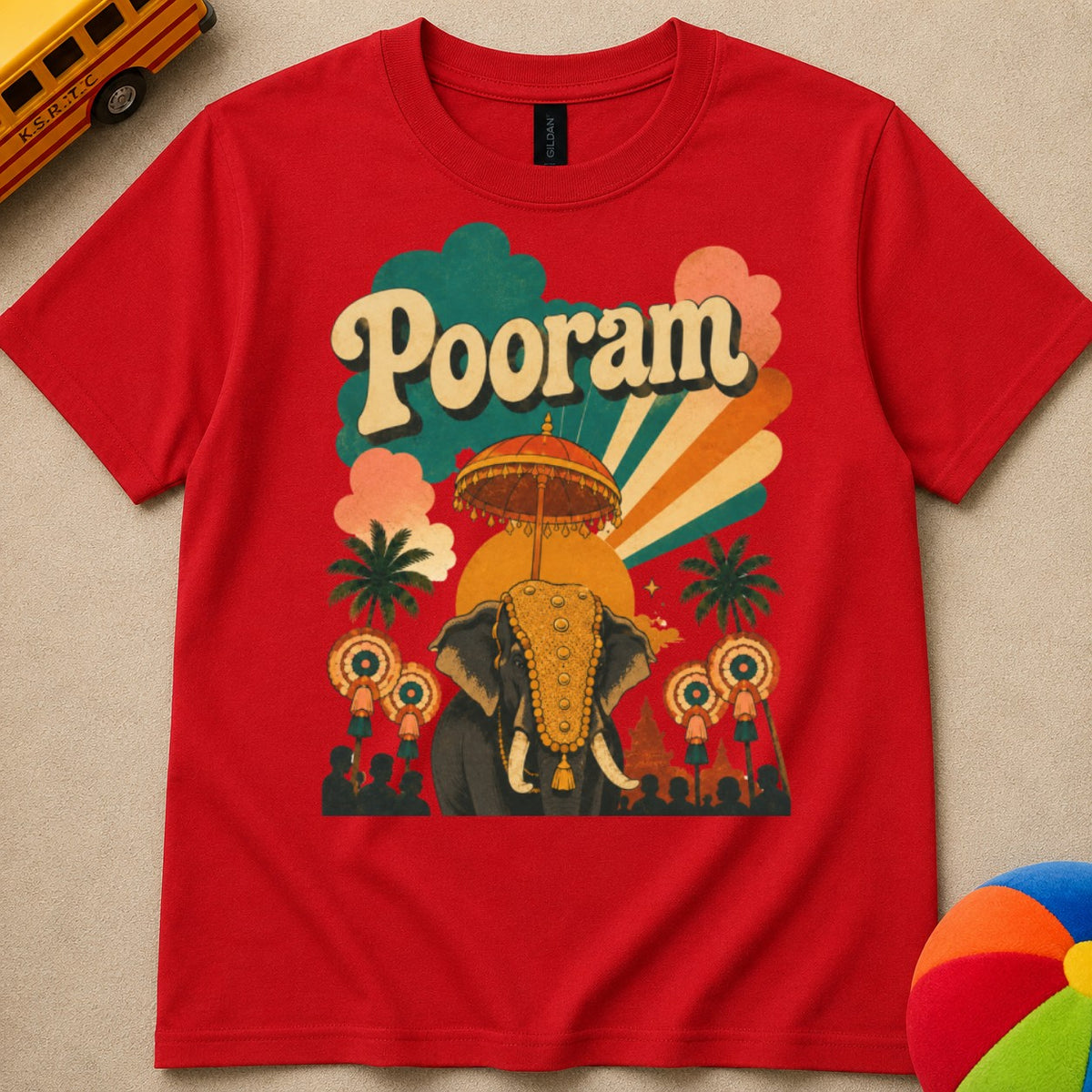 Pooram Kids Unisex T Shirt