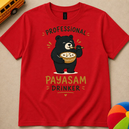 Pro Payasam Drinker  Kids Unisex T Shirt