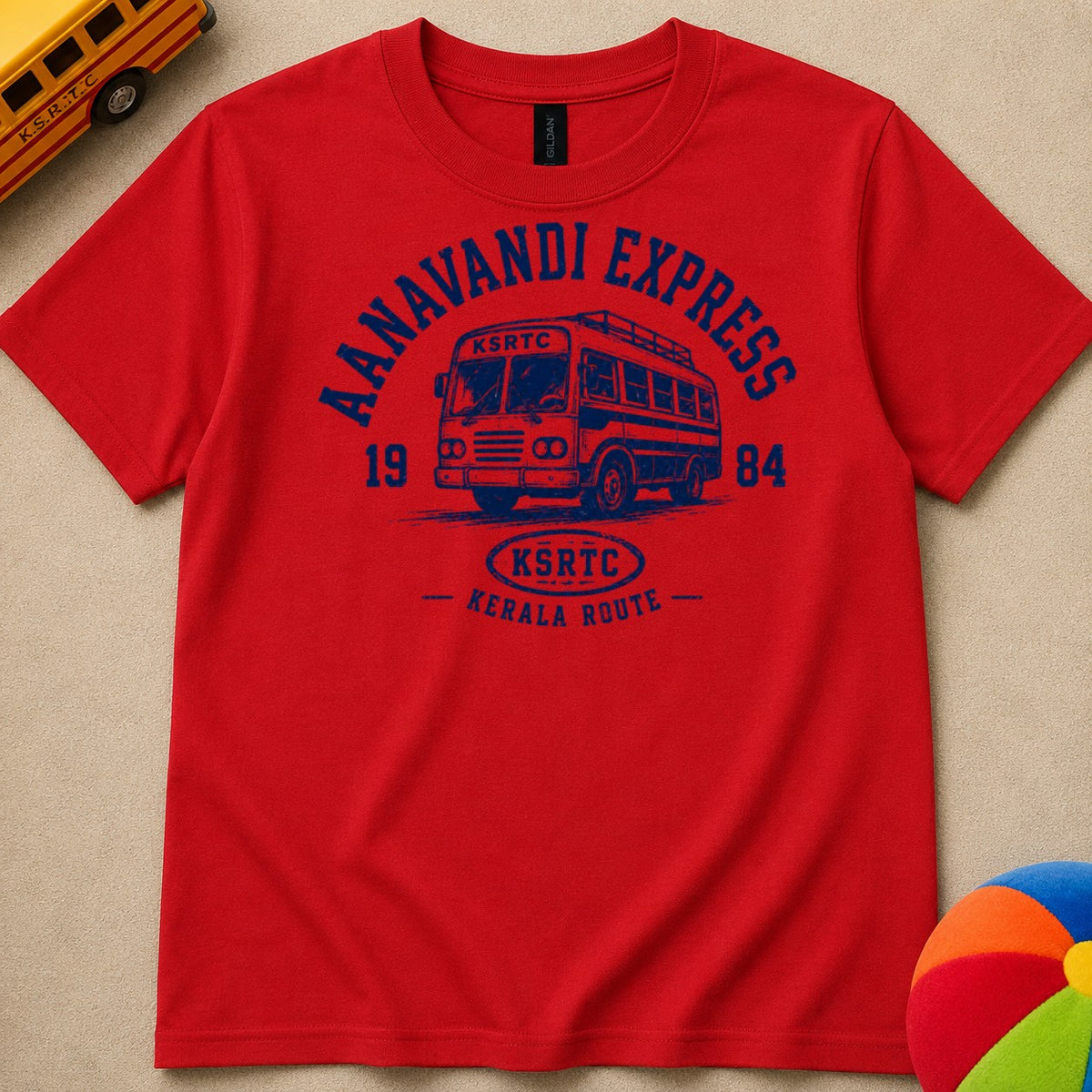 Aanavandi Express Kids Unisex T Shirt