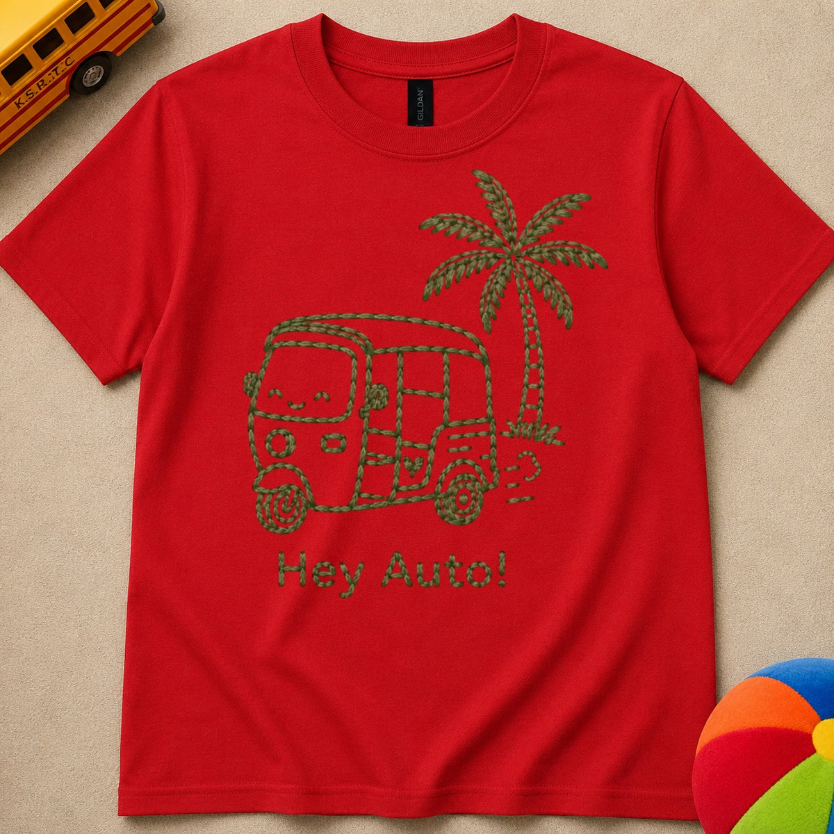 Hey Auto Kids Unisex T Shirt